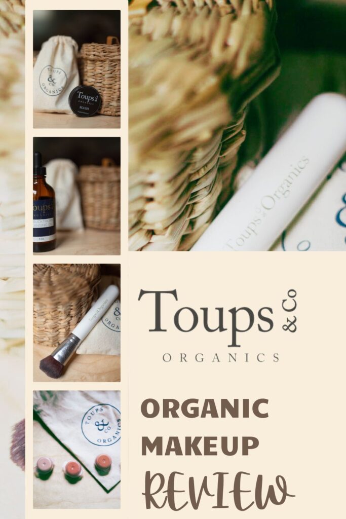 Toups & Co Organic Skincare and Makeup Pin