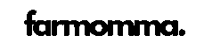 FARMOMMA logo with black text and transparent background